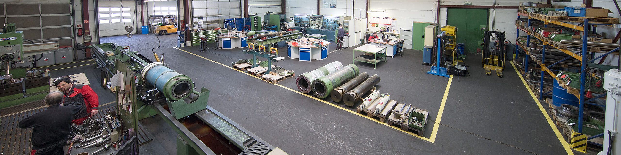 Instansetzung von Hydraulikzylindern